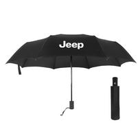 Automobilio skėtis Jeep Renegade JK Compass Grand Cherokee Gladiator Patriot Trail Commander Automatiškai sulankstomas Vėjui atsparus Apsauga nuo saulės (as the picture,1pcs) black