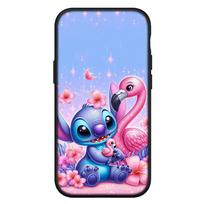 skirtas iPhone 16 15 Xiaomi Redmi Note 13 12 11 Pro Max X 9 14 XR Samsung Galaxy A15 S24 S23 S20 S22 Plus A05 14C Huawei OPPO Lilo Anime Stitch telefono dėklas for Redmi 14C 4G rausvai ruda