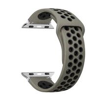 Sportinė kilpa Dirželis apple watch juostai Ultra 2 49mm 44mm 40mm 41mm 45mm 42mm 38mm Silikoninė apyrankė iwatch serijoms 9-8-7 6 5 4 SE 42 44 45 49 mm M-L gray