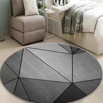 Apskritas kilimas tyrimo kompiuterio kėdės grindų kilimėlis pasukama kėdė apsauginis kilimėlis miegamojo lovos kilimas Diameter 120cm Round