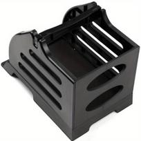 1pc 2-in-1 Label Barcode Hanging Tag Thermal Paper Printer Bracket Electronic Surface Single Box Express Delivery Single Storage Box white