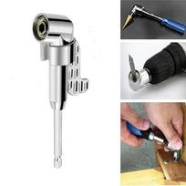 105 laipsnių stačiu kampu gręžimo adapteris metalo grąžtams, adapteris ankštoms vietoms, tvirtas kampinis grąžto adapteris, daugiafunkcinis long,1pc