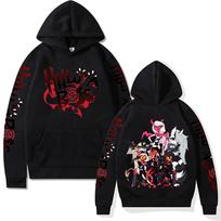 Helluva Boss Džemperiai Naujos Tendencijos Y2k Estetika Anime Džemperis Unisex Laisvas Hip Hop Gatvės Drabužiai Vintažiniai Harajuku Megztiniai Kasdieniai XL juoda