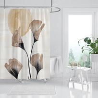 Vandeniui atsparaus audinio dušo užuolaidos Vonios užuolaidų priedai 180x200 Vonios užuolaida dušui 240*200 skandinaviško boho dekoras W200XH200cm