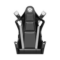 Lenktyninės sėdynės formos automobilinis telefono laikiklis GPS laikiklis prie oro angos Stovas Laikiklis Mercedes Benz W204 W212 W176 GLC CLA GLA E C G M R S klasėms AMG Benz balta