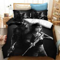 Žaidimo The Last of Us Part Patalynės Komplektas Antklodės Užvalkalas Miegamojo Antklodės Užvalkalai Vienvietis Twin King Dydžio Antklodės Užvalkalas Namų Tekstilė 70x133cm 2pcs