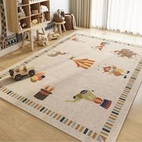 Kilimas Kambarys Miegamasis Animacinis Pasaulio Žemėlapis Povandeninis Pasaulis Kosmosas Kilimas Plaunamas Neslystantis Kilimas Vaikų Žaidimų Kilimėlis Namų Dekoracija 80x120cm beige