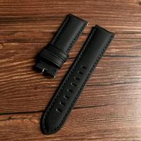 22MM 24MM anglies pluoštas su odine laikrodžio apyranke Panerai nailono laikrodžio dirželio keitimas PAM441 PAM111Big Pilot apyrankės sagtis 24mm no buckle black