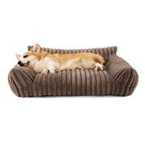 Ortopedinė naminių gyvūnų lova, minkšta šunų kačių sofa, didelio tankio viskoelastinė atminties putų naminių gyvūnų lova, skalbiama šuniukų miegojimo lova, naminių gyvūnų reikmenys S kava