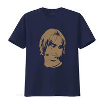 Vintažinis Dieviškosios komedijos Britpop roko grupės spaudinio marškinėlis vyrams ir moterims vintažinis skalbtas unisex minkštas street wear stilingas L brown