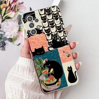 Skirta Samsung Galaxy A52 A52s A72 5G dėklas Mielas dažytas dangtelis Minkšti silikoniniai telefono dėklai Samsung A52 A 52 s Galaxy A72 5G Fundas Galaxy A52s 5G