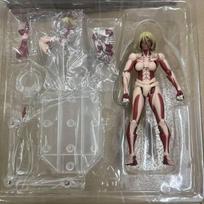 Naujausia Attack On Titan Allen Moteriško Milžino Annie Leonhart Judinamas Veiksmo Figūrėlės Modelis Šauni Kolekcionuojama Figūrėlė Sukurta Anime Gerbėjams Dovana gray