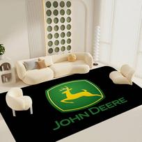 Žemės ūkio technika J-John Deere Vonios kilimėlis Neslystantis Sugeria vandenį Ilgas juostinis paminkštinimas Miegamojo kilimėlis Sveikinimo durų kilimėlis 40cm x 60cm black