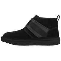 UGG Neumel Snapback Buckle Fleece Lined Snow Boots Black Men's 1118570-BLK EU 45 black