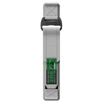 20mm Nylon Watch Strap for Garmin Vivoactive 6/5/3, Forerunner 245/645/158/165/55/570-42mm, Sport Velcro Band for Venu/Venu SQ 20mm pilka spalva