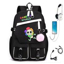 Dandy'Sworld Personalizuota spausdinta USB kuprinė Didelės talpos Madinga pradinės ir vidurinės mokyklos kuprinė no specifications