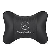 Automobilinės kėdutės galvos atrama Automobilio logotipas Kaklo pagalvėlė Automobilio priedai Mercedes Benz A B C E S klasėms CLA CLS SLK GLA GLC GLB GLK AMG W204 BI1 gray