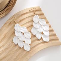 1 Pair of Women's Geometric Pattern Hook Earrings with... balta