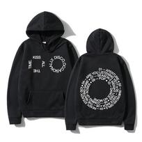 Harry Styles albumas Kiss All The Time. Disko, Kartais Hoody 2026 Moterys Vyrai Hoody Ruduo Žiema Vintage Drabužiai Palaidinė XXL raudona