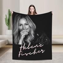 Helene Fischer Blankets  Warm Soft Fluffy Plush Throw Blanket For Bedroom Decorative Flannel Bedspread Bed Cover 75x100cm (30x40inch)