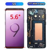 AMOLED ekranas Samsung Galaxy S9 LCD ekranui Jutiklinio ekrano skaitmenintuvo surinkimas Samsung S9 ekrano pakeitimui TFT Screen pilka