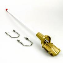Procom Multi-Frequency Fiberglass Walkie-Talkie Antenna - 680mm High Gain, Omnidirectional UV Band. 490mm