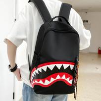 Schoolbag School Bag Girl College Student Shark Versatile Backpack 1011 New Large Capacity Junior High School Cute Backpack juoda