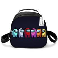 Space Werewolf Among Us Lunch Bag Among Us Elementary School Picnic Round Ice Pack Anime Insulation Bag Lunch bag
