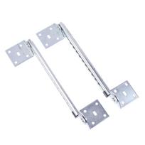 Adjustable Angle Lifting Rod Desk Hinges 10 Gear Bracket Heavy Duty Support for Workbench Table Furniture Hardware A2