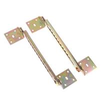 Adjustable Angle Lifting Rod Desk Hinges 10 Gear Bracket Heavy Duty Support for Workbench Table Furniture Hardware A1