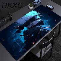 Uchiha Itachi Madara N-Naruto Uzumaki Mouse Pad XL Lockedge Gaming Accessories Computer Gamer Keyboard Mouse Mat Desk Mousepad 30cm by 80cm