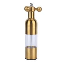 Stainless Steel Manual Pepper Grinder Manual Operation Spice Grinder  BBQ Camping auksas