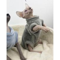 Šiltas vilnos augintinio kombinezonas Nenuplaukusiems katėms Sfinksams Devon Rex Leopardinėms katėms Keturkojis Žieminis paltas XL 9-11 lbs