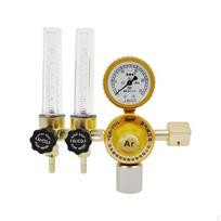 Double Argon Pressure Controller, Flow Meter Combo, Welding Gas Gauge, sturdy Brass Tube Double Tube Argon other