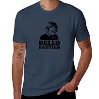Little Britain Fat Fighters Tshirt black TShirt Fashion Casual Short Sleeve Top M black