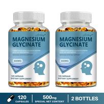 Airboy - 500mg Magnesium Glycinate Supplement - Muscle & Sleep Health 120*2