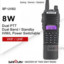 UV-82 8W prailginta baterija 3800mA Baofeng UV82 radijo stotelė 10 km Baofeng 8W dvigubas PTT UV-XR UV-9R GT-3TP mėgėjų radijas 10 km UV-5R 8W