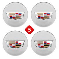 67mm 4pcs Car Wheel Center Hub Caps Cover Emblem Accessories for Cadillac Escalade CTS CT5 XT5 XTS XLR BLS SLS STS ATS  nn8 XT4 CT4