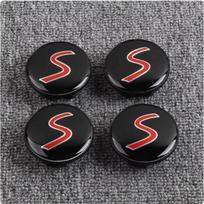 4 vnt. Mini ratų centriniai dangteliai 54 mm sparnas ratlankio emblema MINI WORKS S One Countryman R50 R55 R56 R57 R58 R60 R61 automobilių priedai