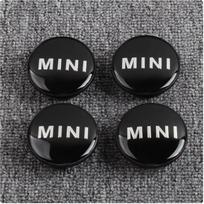 4 vnt. Mini ratų centriniai dangteliai 54 mm sparnas ratlankio emblema MINI WORKS S One Countryman R50 R55 R56 R57 R58 R60 R61 automobilių priedai