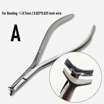 Dental Orthodontic Instruments Lingualinio lanko NiTi Cinch Back replės Dantisto įrankiai Ortodontinis žnyplės įrankis Maks. 0,7 mm 1 piece A