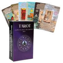 Taro kortos Eterinės vizijos Taro kortos ispanų leidimas Holografinės Flash kortelės Likimo numatymas Būrimo stalo žaidimai 1
