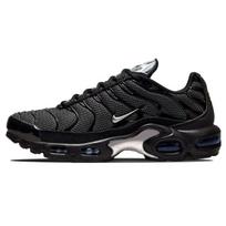Nike Air Max Plus Juodos Metalo Sidabro Spalvos Moteriški Sportbačiai Turkio-Mėlyni DQ0850-001 36.5 black