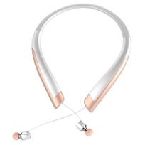 HBS-1100 Stilingos belaidės ausinės su triukšmo slopinimu, lengvas muzikos grotuvas sidabras