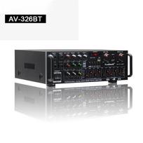 1800 W Bluetooth stiprintuvų palaikymas 4 krypčių mikrofono įvestis USB SD FM AUX skaitmeninis garso stereo stiprintuvas garsiakalbio nuotolinio valdymo pultas 326BT EU Plug