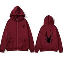 Juodas Voras Užtraukiamas Gobtuvas Dydžio Negalvojantis Gobtuvas Streetwear Moteriškas Džemperis Moteriškas Gobtuvas Kišenė Ilgomis Rankovėmis Juodas Voras Užtraukiamas Gobtuvas 3XL black