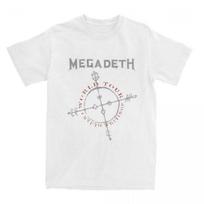 Megadeths Cryptic Writings Marškinėliai Vyrams Moterims 100% Medvilnė Juokingi Apvaliu Kaklu Black Metal Death Metal Marškinėliai Trumpomis Rankovėmis Drabužiai Unikalūs XXXL balta