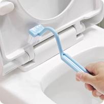 Japanese S-Shaped Toilet Brush for Dead Angle Cleaning Nordic Pink 1000/box