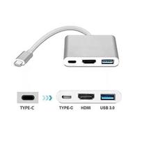 HDMI adapteris Nintendo Switch, USB C į HDMI keitiklis su USB 3.0 prievadu ir C tipo PD prievadu. Suderinamas su MacBook