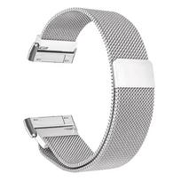 Metal Strap For Fitbit Versa 4 3 2 Lite Sense Band Wrist Milanese Sense 2 Replacement Magnetic Loop Bracelet Fit Bit Watchband For Sense 2 white